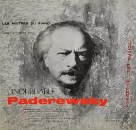 Couverture du produit · L'Inoubliable  Paderewsky