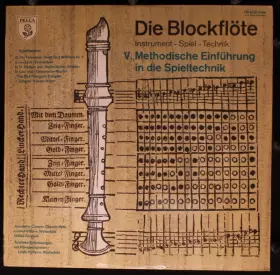 Couverture du produit · Die Blockflöte, V. Methodische Einführung in die Spieltechnik