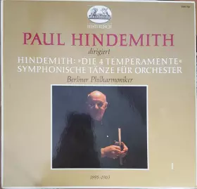 Couverture du produit · Hindemith Dirigiert Hindemith