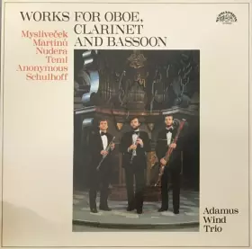 Couverture du produit · Works For Oboe Clarinet Bassoon Adamus Wind Trio