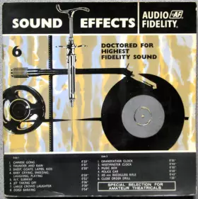 Couverture du produit · Audio Fidelity Sound Effects No. 6
