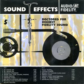 Couverture du produit · Audio Fidelity Sound Effects No. 5