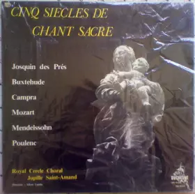 Couverture du produit · Cinq Siècles de Chant Sacré