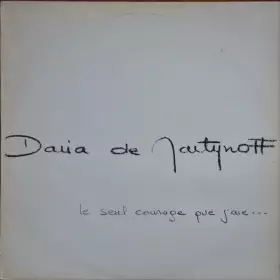 Couverture du produit · Le Seul Courage Que J'aie...