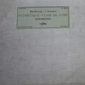 Couverture du produit ·  2 Sonates . Pathétique . Clair De Lune