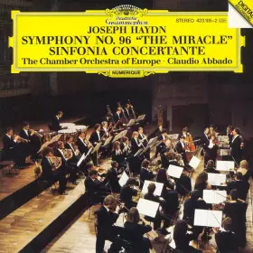 Couverture du produit · Symphony No. 96 "The Miracle" / Sinfonia Concertante