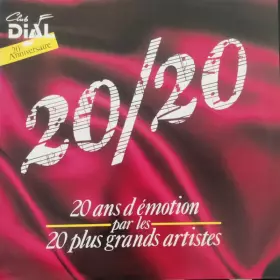 Couverture du produit · 20/20 20 Ans D'émotion Par Les 20 Plus Grands Artistes