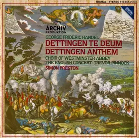Couverture du produit · Dettingen Te Deum - Dettingen Anthem