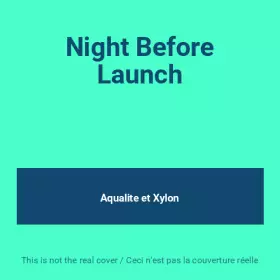 Couverture du produit · Night Before Launch