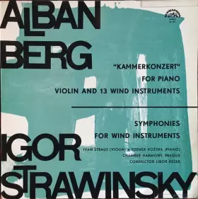 Couverture du produit · "Kammerkonzert" For Piano, Violin And 13 Wind Instruments / Symphonies For Wind Instruments