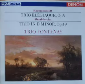 Couverture du produit · Trio Élégiaque, Op.9 / Trio In D Minor, Op.49