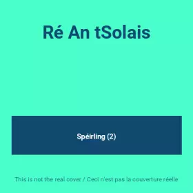 Couverture du produit · Ré An tSolais