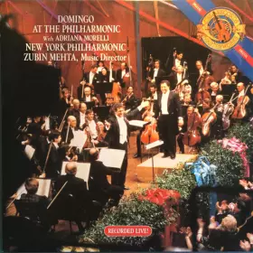 Couverture du produit · Domingo At The Philharmonic With Adriana Morelli