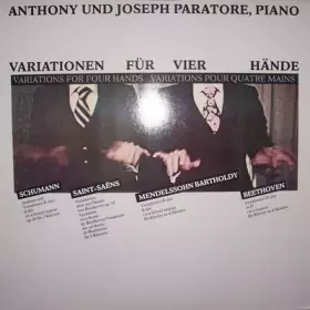 Couverture du produit · Variationen Für Vier Hände