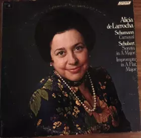 Couverture du produit · Schumann Carnaval; Schubert Sonata In A Major; Schubert Impromptu in A Flat Major