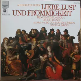 Couverture du produit · Liebe, Lust Und Frömmigkeit (Altenglische Lieder)