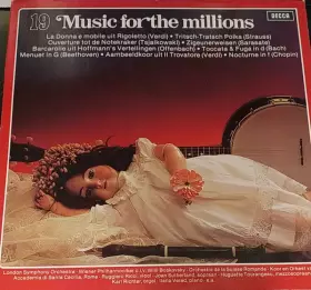 Couverture du produit · Music For The Millions - 19
