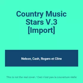 Couverture du produit · Country Music Stars V.3 [Import]