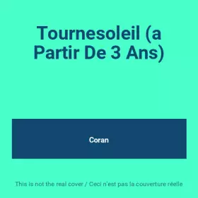 Couverture du produit · Tournesoleil (a Partir De 3 Ans)
