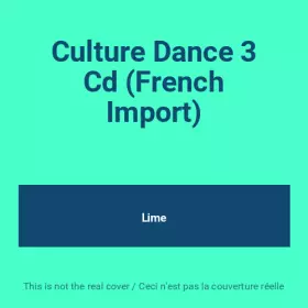 Couverture du produit · Culture Dance 3 Cd (French Import)