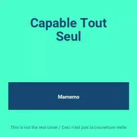 Couverture du produit · Capable Tout Seul