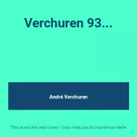 Couverture du produit · Verchuren 93...
