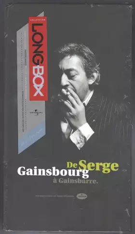 Couverture du produit · De Serge Gainsbourg À Gainsbarre