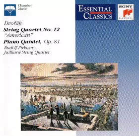 Couverture du produit · String Quartet No. 12 "American", Piano Quintet Op. 81