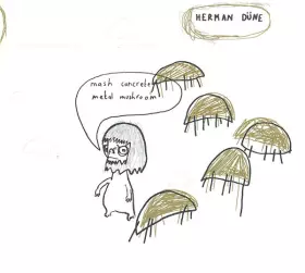 Couverture du produit · Mash Concrete Metal Mushroom