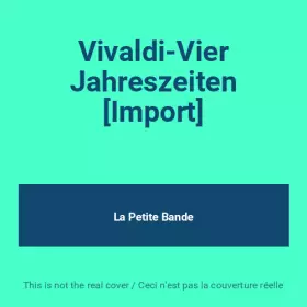 Couverture du produit · Vivaldi-Vier Jahreszeiten [Import]