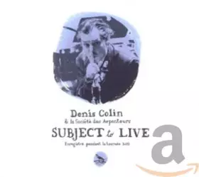 Couverture du produit · Subject to Live (2011)