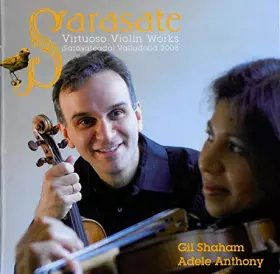 Couverture du produit · Sarasate : Œuvres Virtuoses pour Violon. Shaham, Anthony