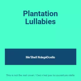 Couverture du produit · Plantation Lullabies