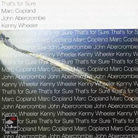Couverture du produit · That'S For Sure