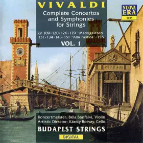 Couverture du produit · Complete Concertos And Symphonies For Strings, Vol.1