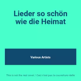 Couverture du produit · Lieder so schön wie die Heimat