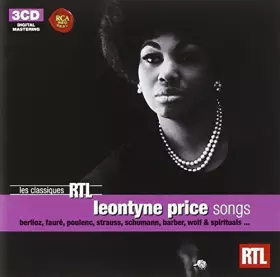 Couverture du produit · Leontyne Price : Songs (Coffret 3 CD)