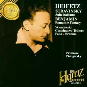 Couverture du produit · Récital Heifetz ( coll. Heifetz Collection Vol.31 )