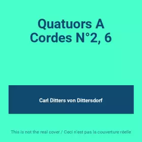 Couverture du produit · Quatuors A Cordes N°2, 6