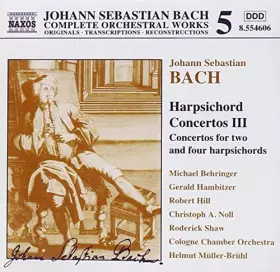 Couverture du produit · Concertos pour Clavecin Vol 3 [Import]