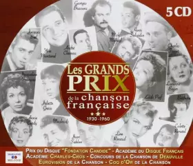 Couverture du produit · Les Grands Prix De La Chanson Française