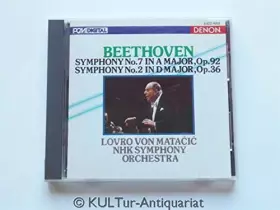 Couverture du produit · Beethoven: Symphonies Nos. 7 & 2 (UK Import)