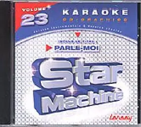 Couverture du produit · Lansay - Karaoké - CD(G) Star Machine Vol. 23