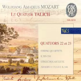 Couverture du produit · Quatuors à cordes Nos 22 & 23