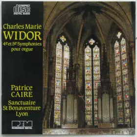 Couverture du produit · 4e Et 5e Symphonies Pour Orgue