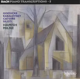 Couverture du produit · Bach Piano Transcriptions - 5