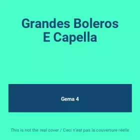 Couverture du produit · Grandes Boleros E Capella