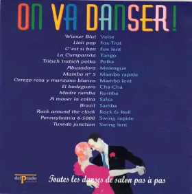 Couverture du produit · On va danser