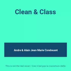Couverture du produit · Clean & Class