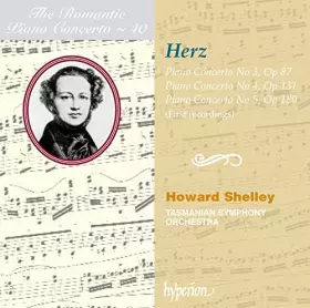 Couverture du produit · Henri Herz : The Romantic Piano Concerto, Volume 40